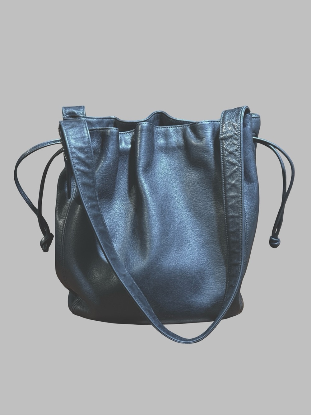 Vintage Coach Lexington Drawstring Bucket Bag #4180 Made in Italy-Blk - Picture 2 of 11